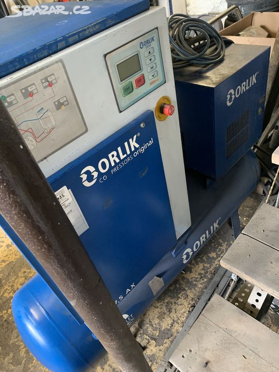 Kompresor Orlík 7,5 AX 300D se sušičkou