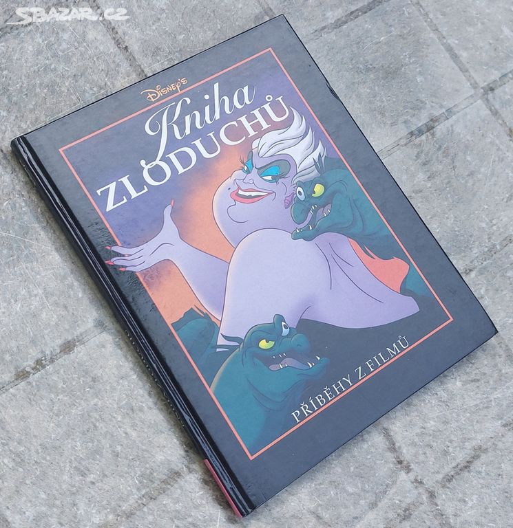 KNIHA ZLODUCHŮ Disney PŘÍBĚHY Z FILMŮ