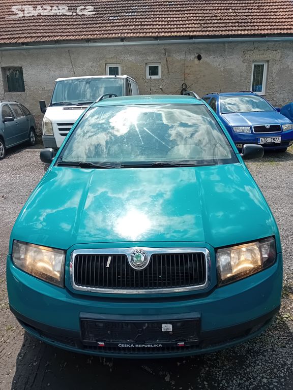 Prodám díly z Škoda Fabia kombi 1,4 50kW,2001, AQW