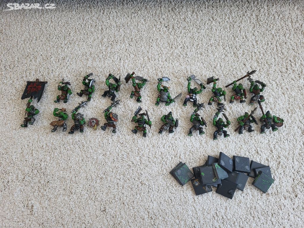 Warhammer Fantasy Orc Boyz x 19 (2000)