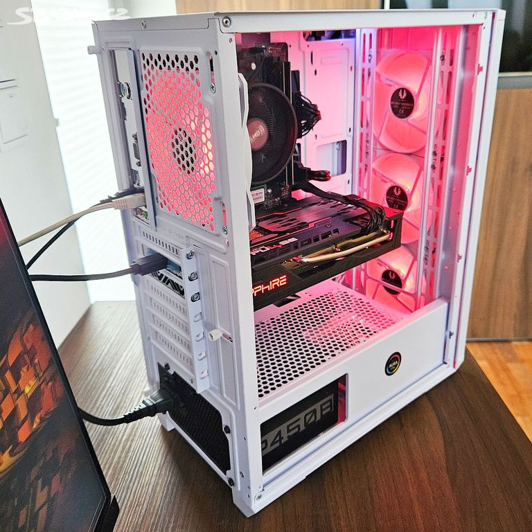 HERNÍ PC RYZEN 5 + RX5700 8GB + 32GB RAM + 1TB M2