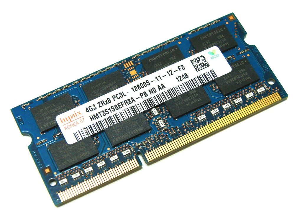 DDR3 - 4 GB, 1600 mHz, notebook