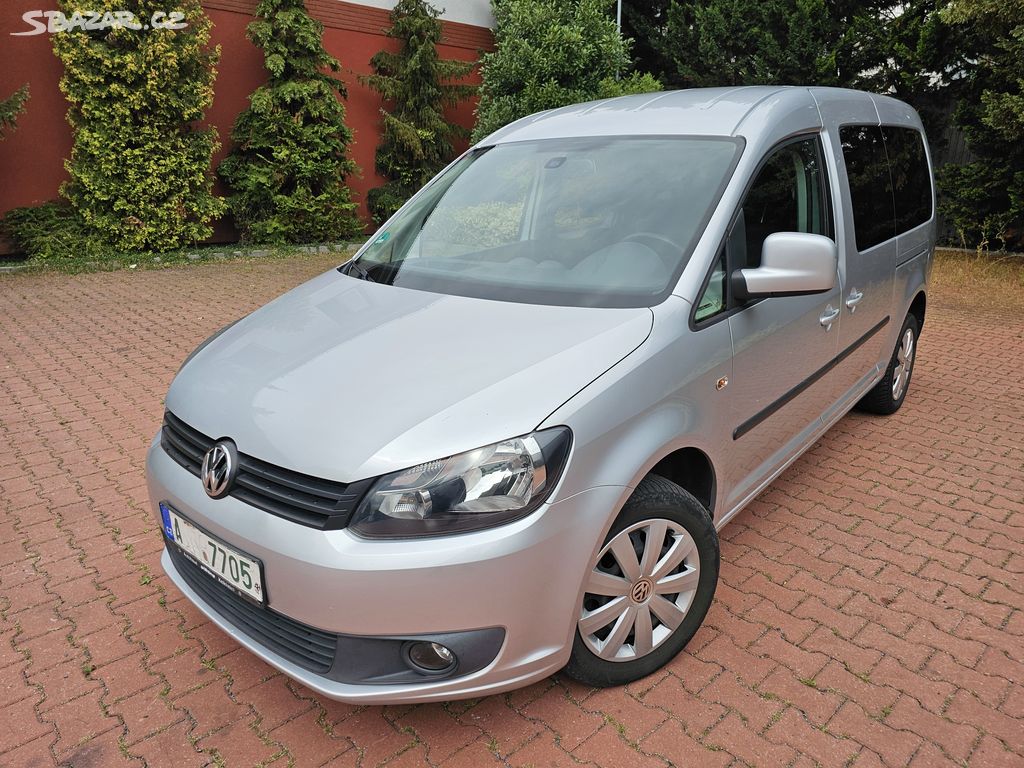 Caddy Maxi 2.0 TDI 103kW,DSG,Tažné,Navi,Tempomat.