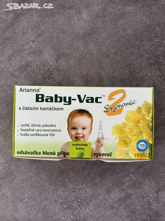 Kojenecká odsávačka hlenů/rýmy Arianna Baby-Vac 2