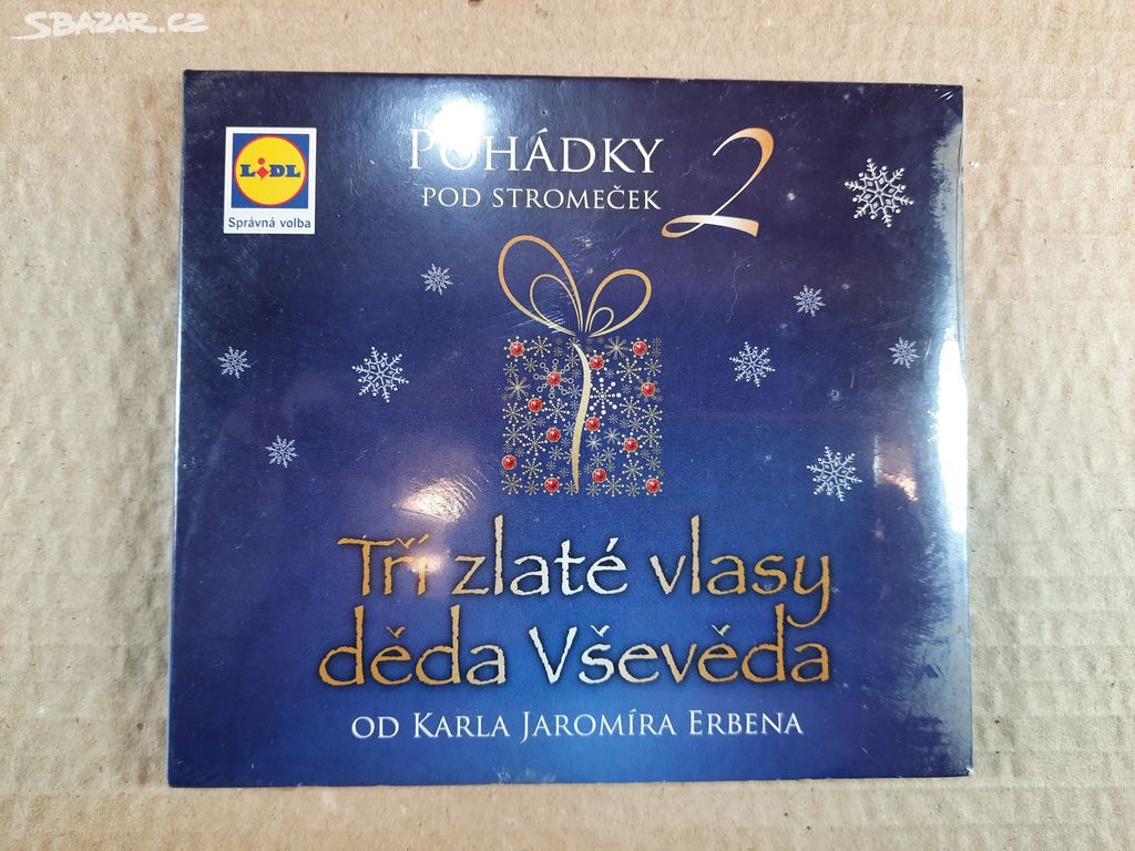 CD pohádka Tři zlaté vlasy děda Vševěda