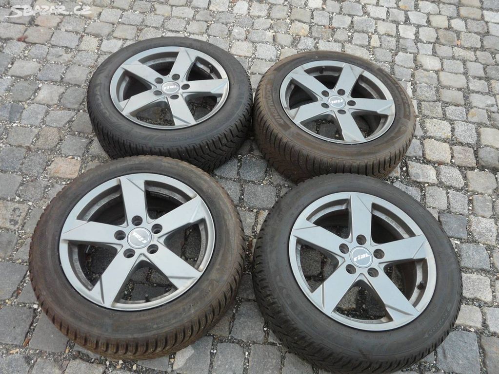 ALU KOLA + ZIMNÍ PNEU ŠKODA 16" SEAT VW 205/55R16