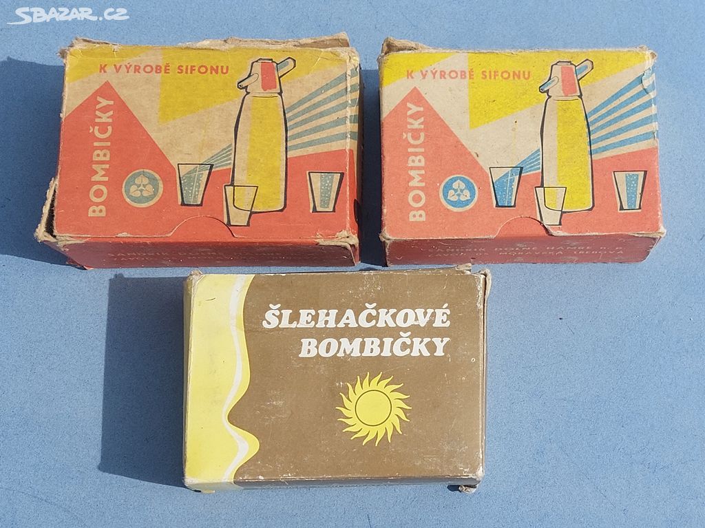 ŠLEHAČKOVÉ A SIFONOVÉ BOMBIČKY RETRO