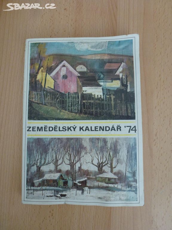 Kniha - Zemědělský kalendář 1974