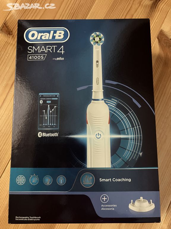 Oral-B Smart 4 4100S + 4 kartáčkové hlavy