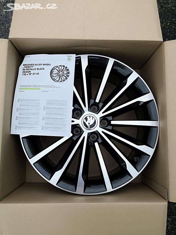 Nové alu kola Trinity 18" Škoda Kodiaq