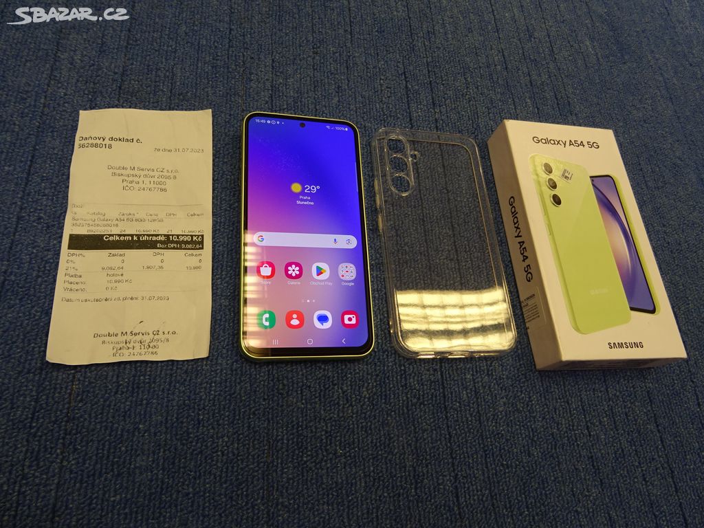 Samsung Galaxy A54 5G 8/128GB 6,4" AMOLED Záruka