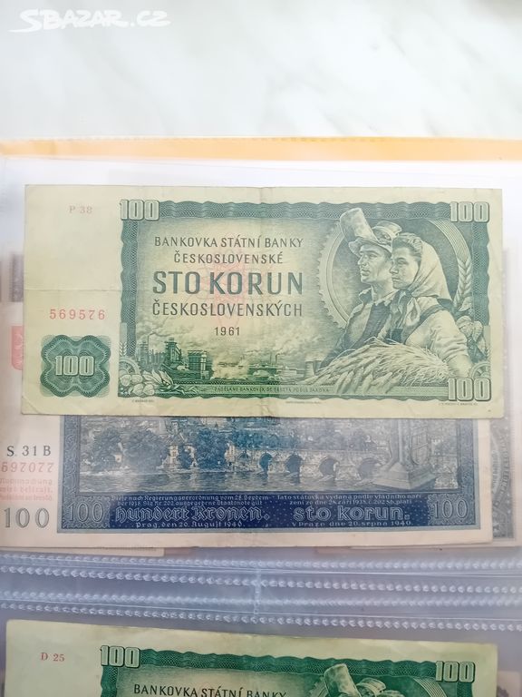 100 korun 1961