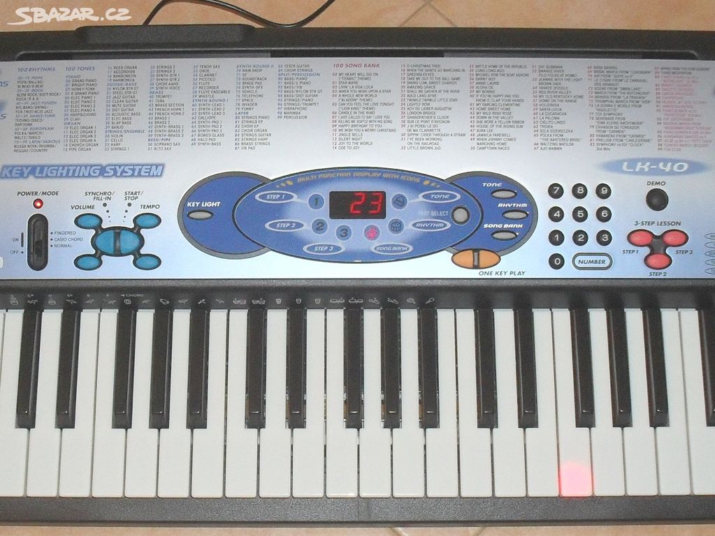 Casio lk 40 top