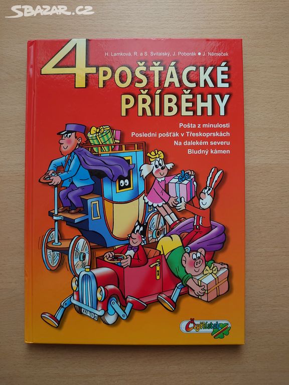 Kniha Čtyřlístek - 4 pošťácké příběhy