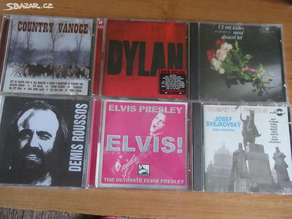 CD-Elvis!,Roussos,Dylan,Zmožek ...