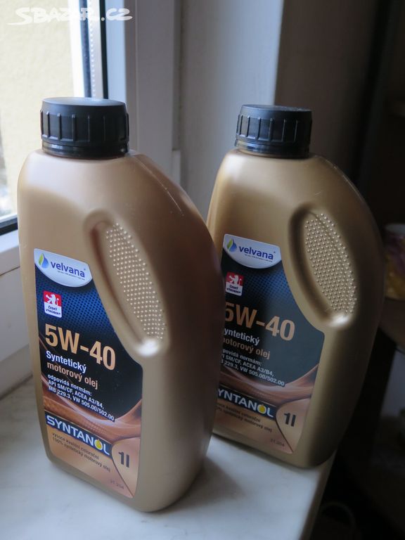 Syntetický olej 5W-40 Syntanol