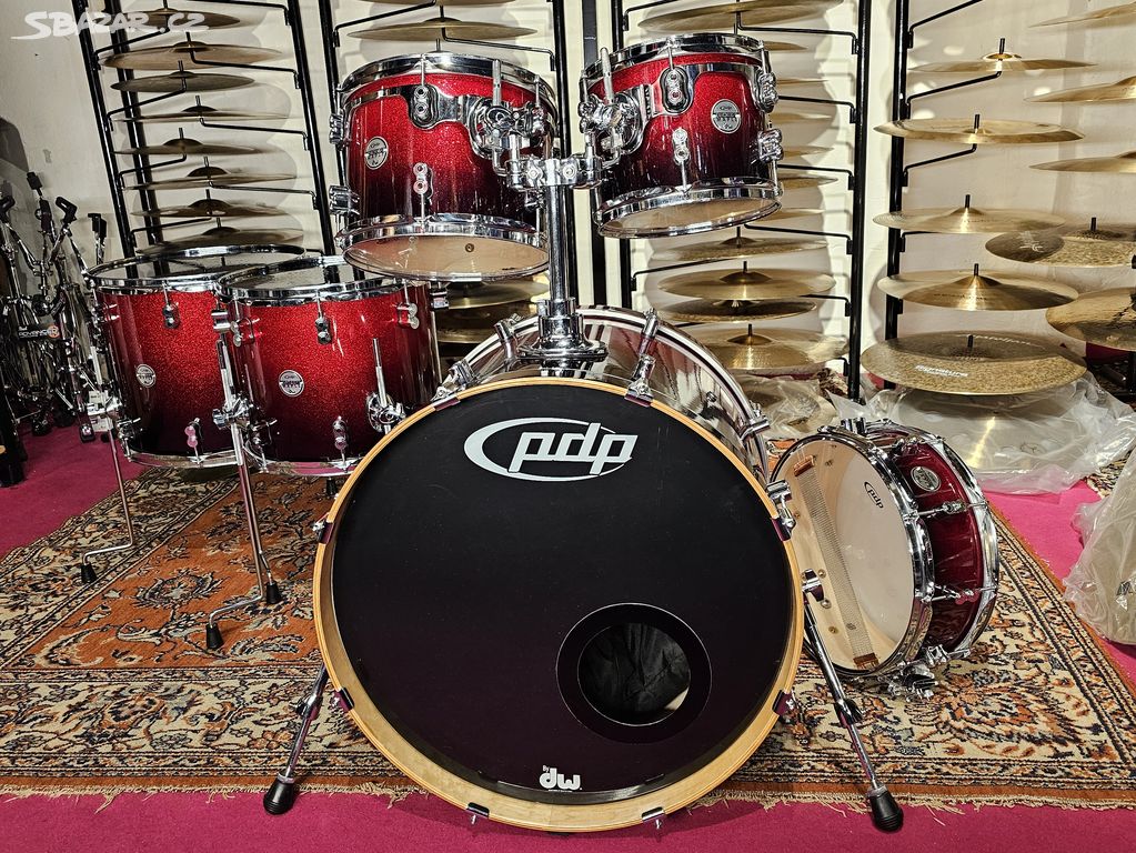 bicí PDP Concept Maple 22,10,12,14,16+snare