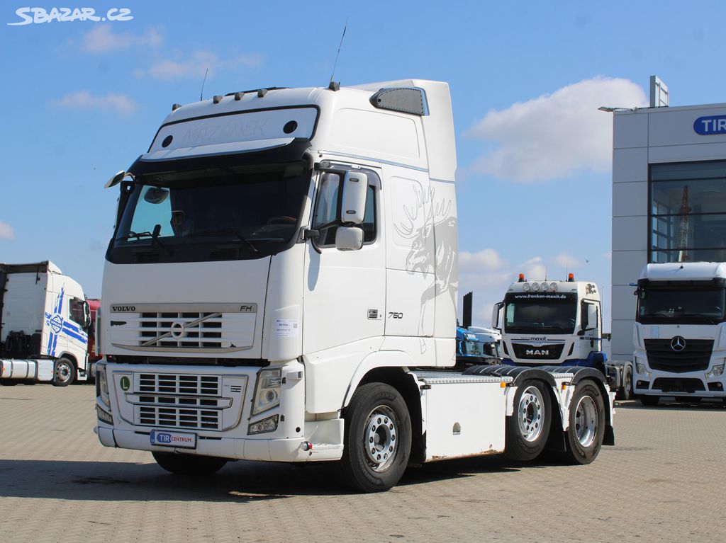 Volvo FH 16 750, EURO 5, KOŽENÉ SEDAČKY, RETARDER