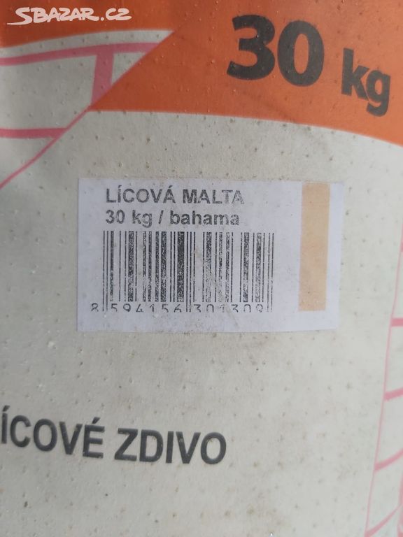 Lícová malta Bahama 4 ks pytel 30 kg