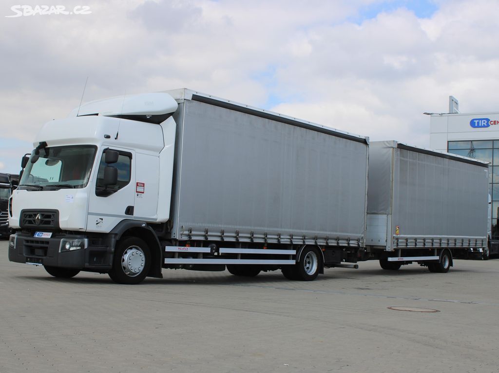 Renault D 18.320 WIDE, EURO 6 + přívěs BG CA1 2014