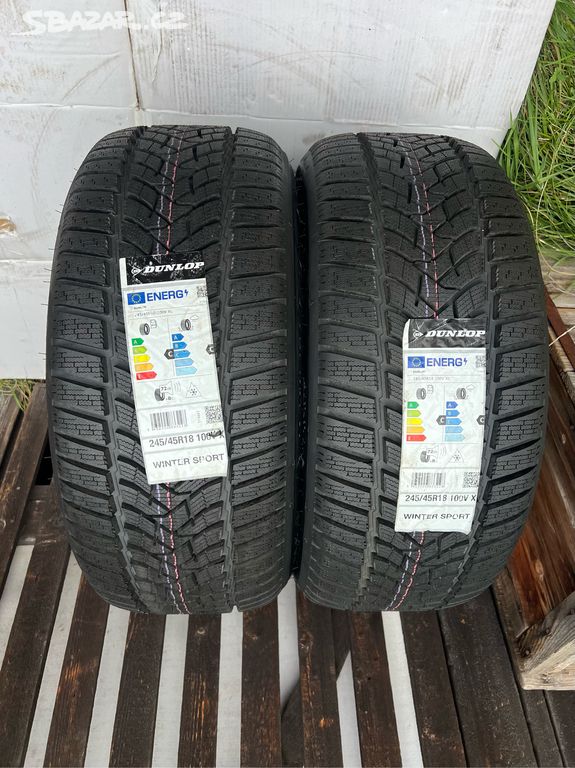 2 ks 245/45 R18 100V XL Dunlop Winter Sport 5