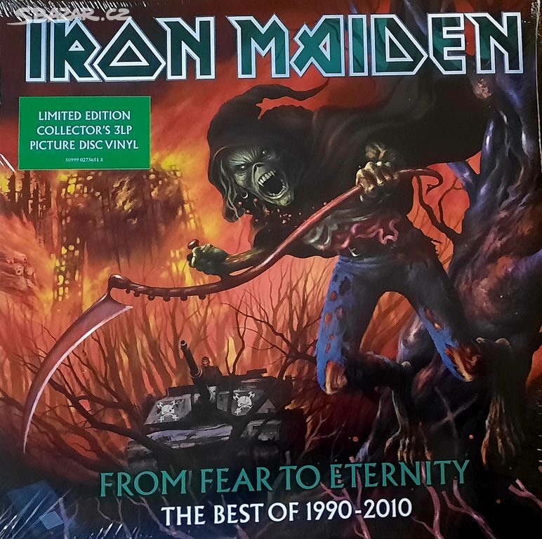 Iron Maiden - From Fear To Eternity 2011 vinyl