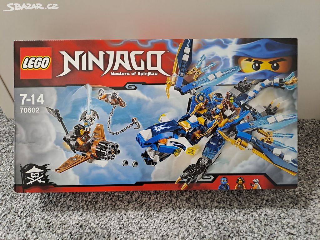 LEGO 70602 NINJAGO - Jayův drak blesku