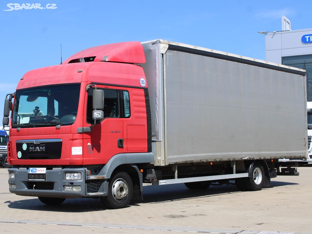 MAN TGL 12.250 4X2 BL, EURO 5, PNEU 80%