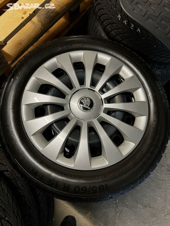 Zimní sada kol Škoda Fabia III 185/60 R15 88T