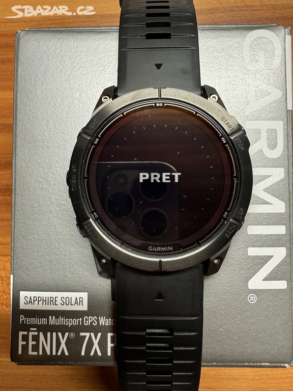 Nove Garmin fnix 7X Pro Sapphire Solar Edition