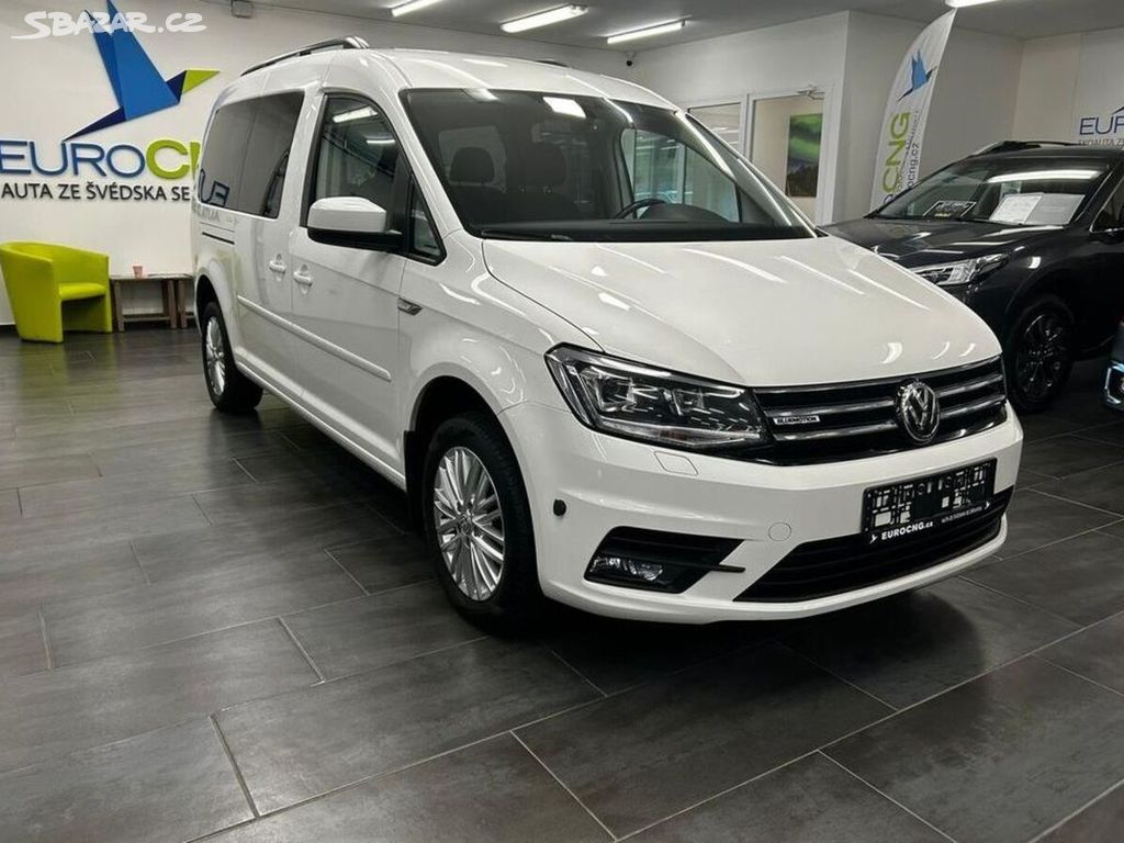 Volkswagen Caddy 1.4TGI CNG Maxi 5míst zaruka