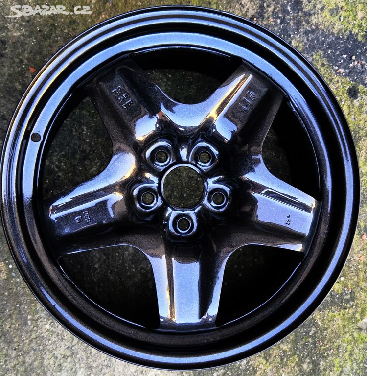 Plechové strukturované disky 7J17"5X105 ET42 Opel