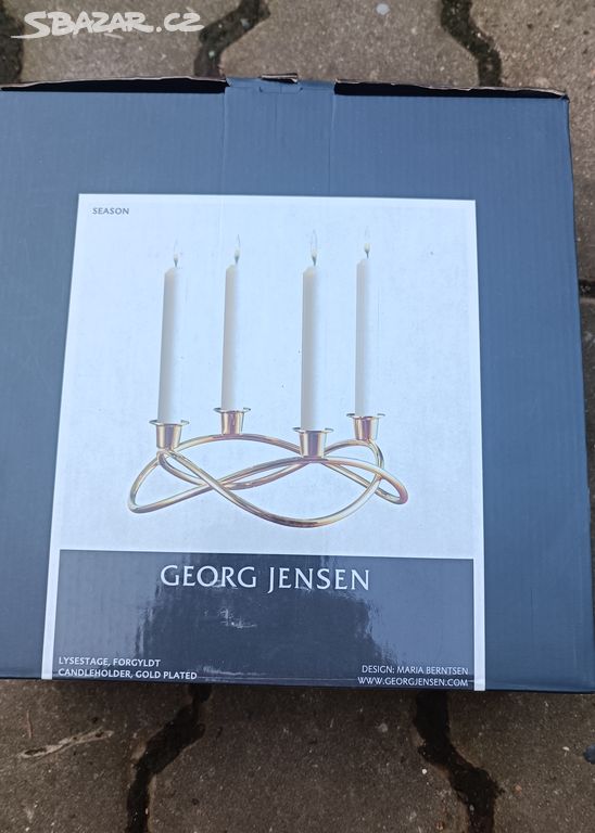 Svícen adventní Georg Jensen Season Candleholder