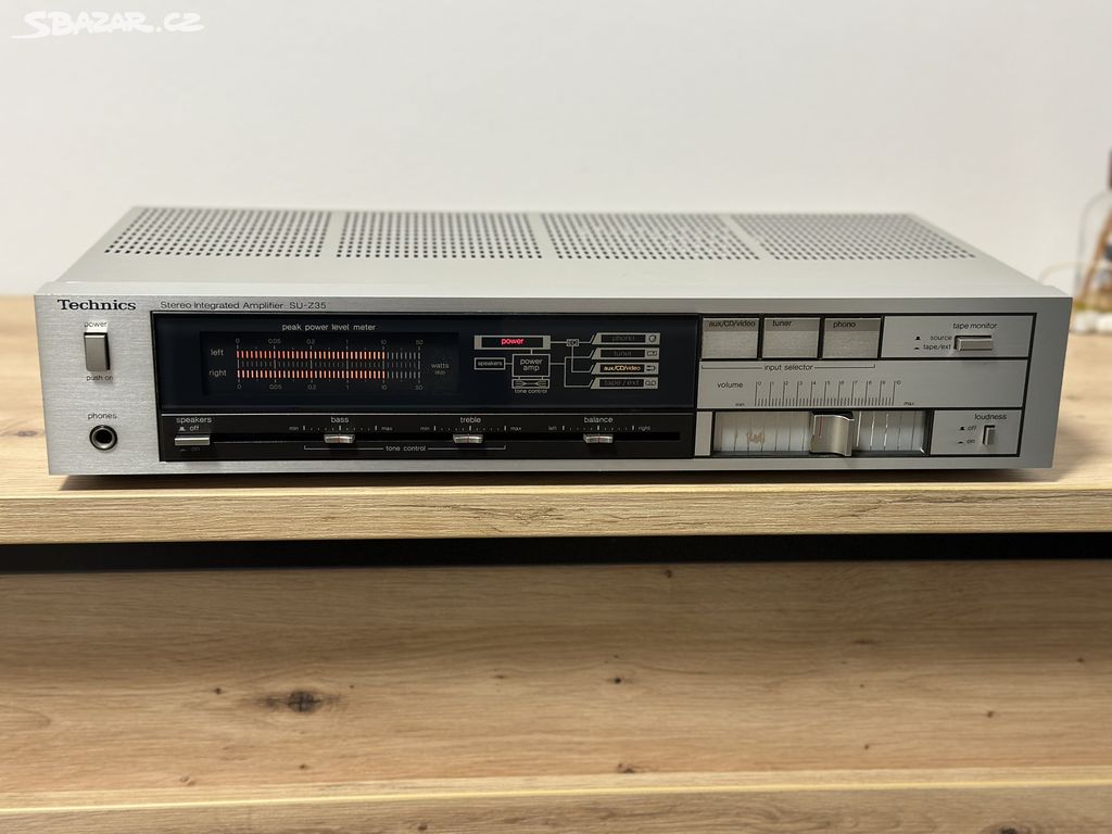 TECHNICS SU-Z35 VÝBORNÝ STEREO ZESILOVAČ 2 !!