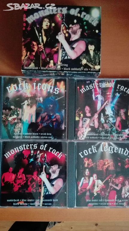 4 CD Monsters Of Rock