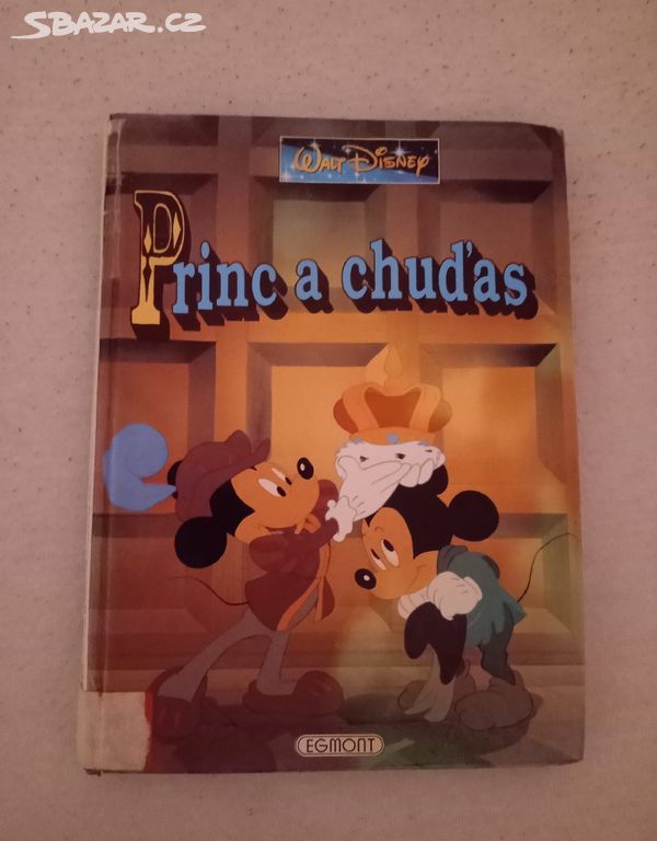 Prodám Disney knihu Princ a Chuďas
