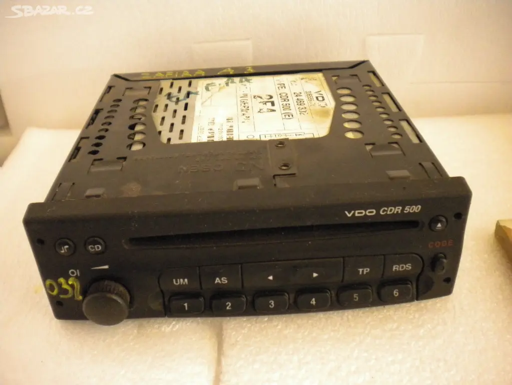 Náhled: AUTORADIO CD OPEL ZAFIRA A 24469302