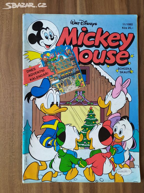 Komiks Mickey Mouse 11/1992 a další