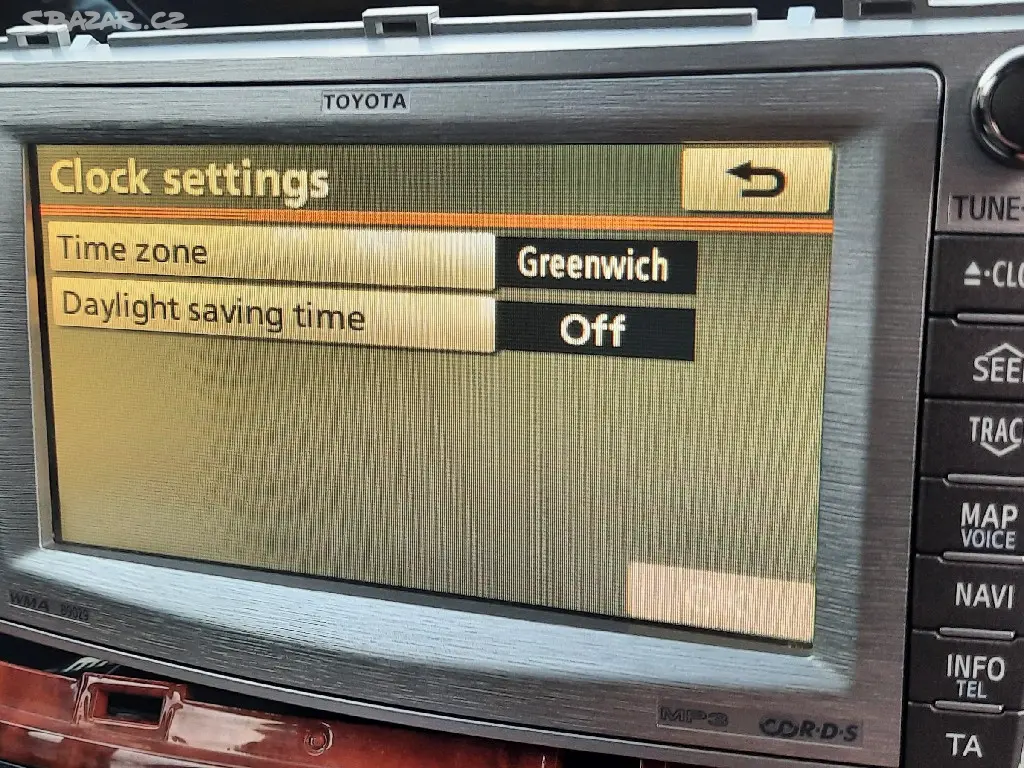 CD navi radio TOYOTA - fotka 6