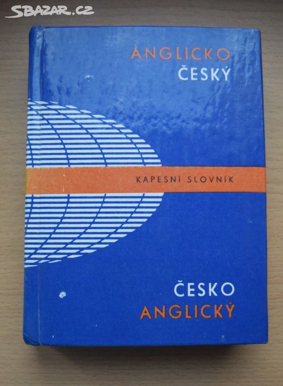 Kniha - slovník - Anglicko-český a obrác.-r.1974