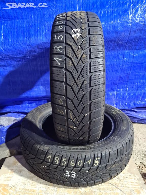 Zimní pneu 185/60 R15 Semperit 2Ks