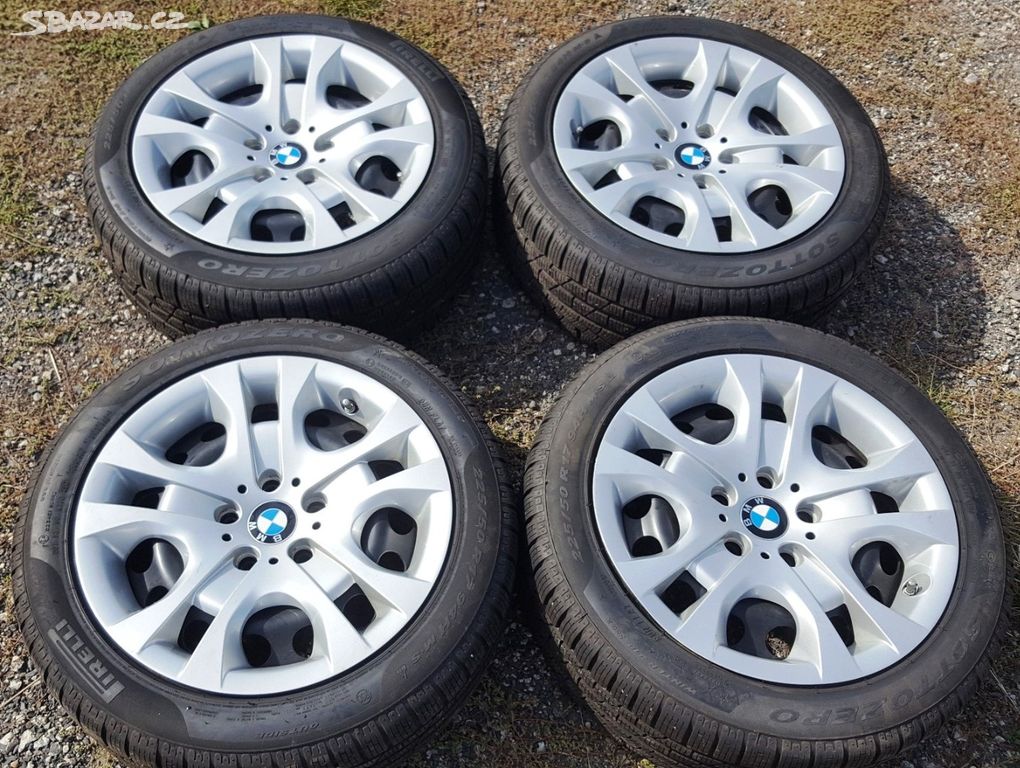 Zimní sada BMW X1 E84 Pirelli 225/50R17, 4x8,5mm