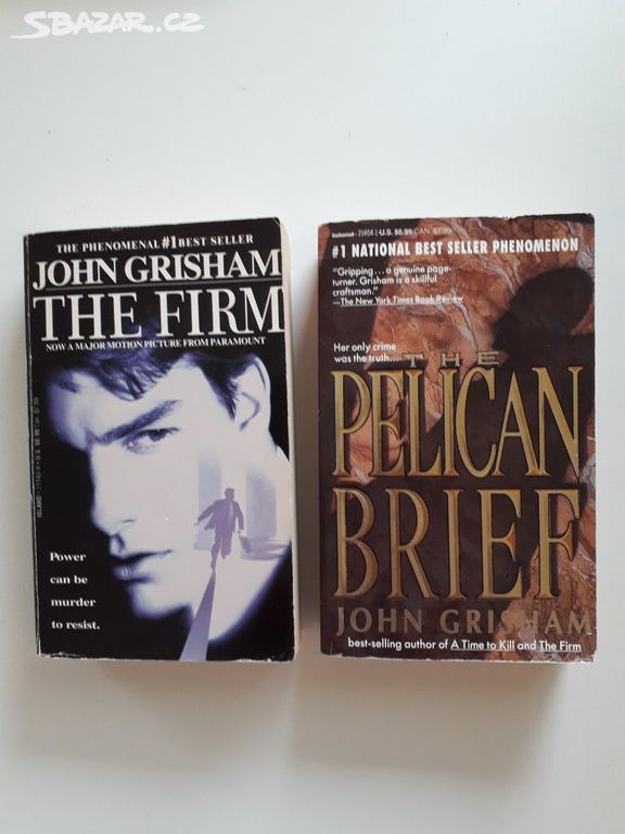 The Pelican Brief, The Firm - John Grisham