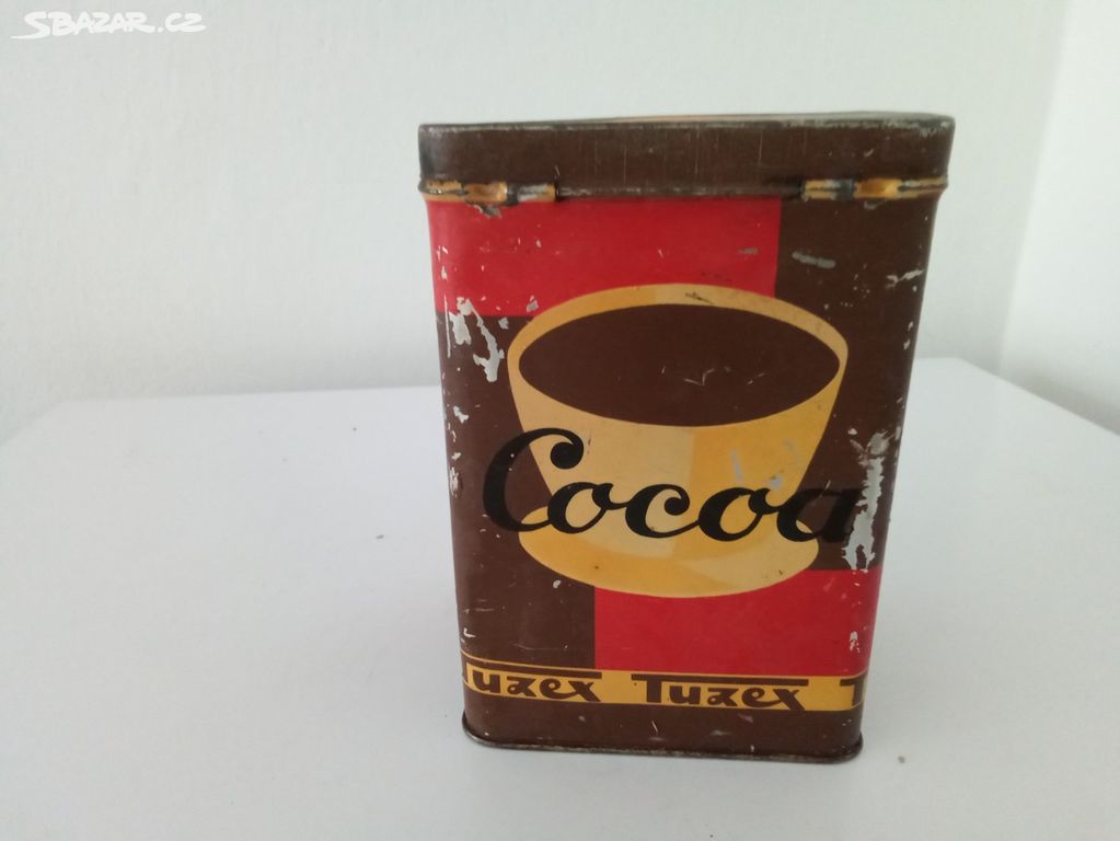 Stará plechovka cacao - Tuzex