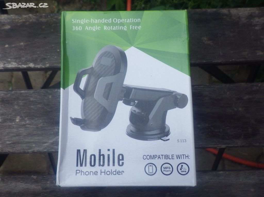Flexibilní držák mobilního telefonu do auta