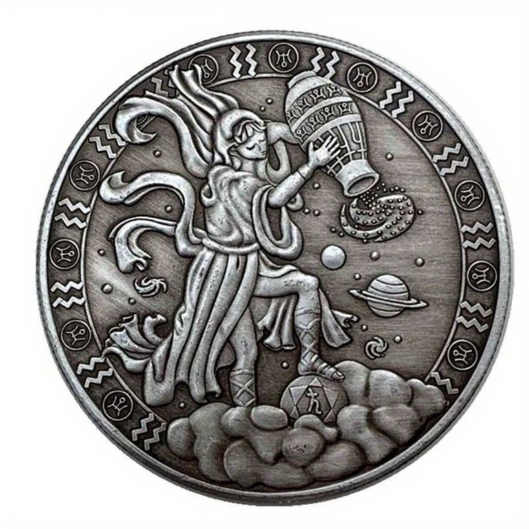 Sběratelská mince Vodnář - Znamení zvěrokruhu