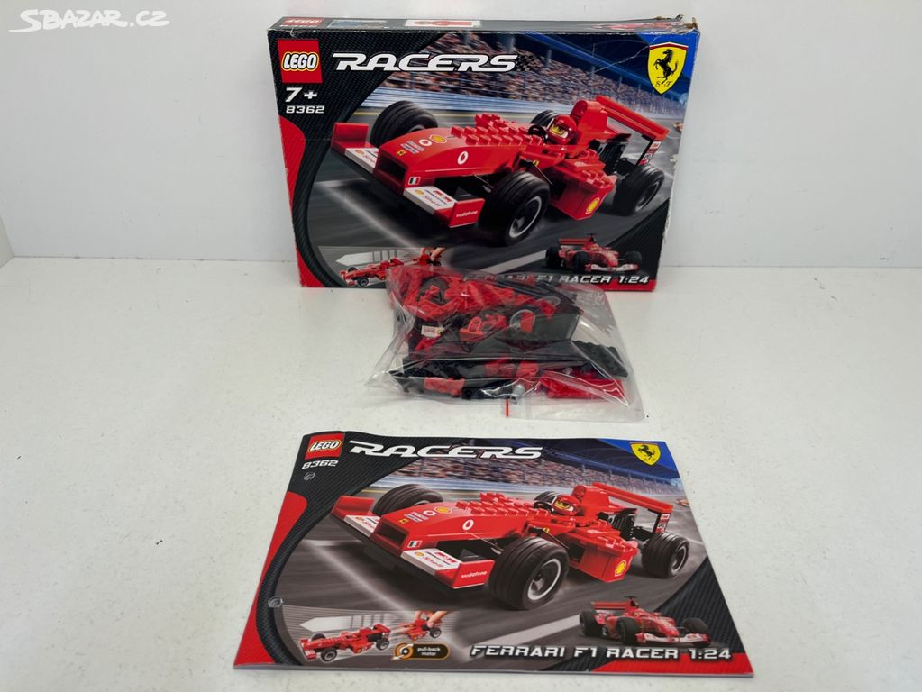 LEGO 8362 RACERS Ferrari F1 1 24 Kraslice Sokolov Sbazar.cz