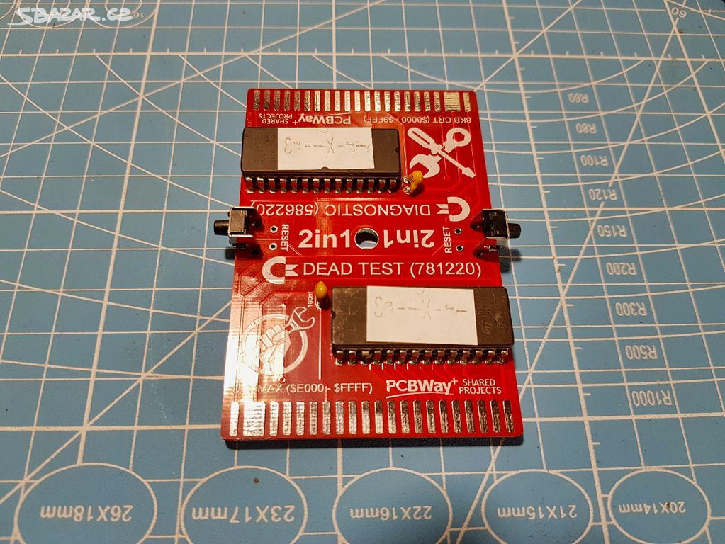 Commodore 64 DeadTest a Diagnostická Cartridge 2v1