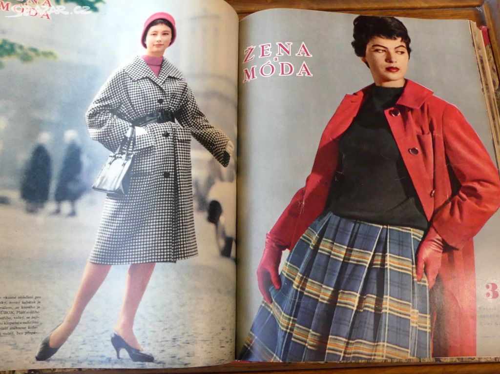 Časopis Žena a móda, svázaná čísla 1959-60