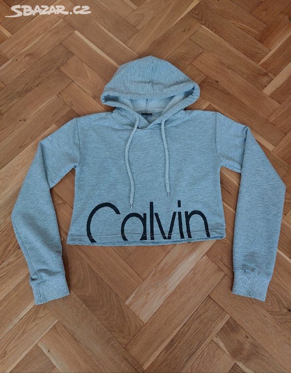 Dámská, dívčí mikina s kapucí Calvin Klein vel. S